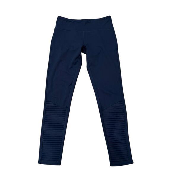 Thread 4 Thought Minx Moto Navy Blue Legging Size M - Picture 2 of 7